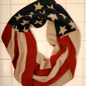 American Flag Infinity Scarf